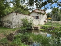 Renovated Flour Mill, Ideally Located in a Peaceful Setting On The River Charente