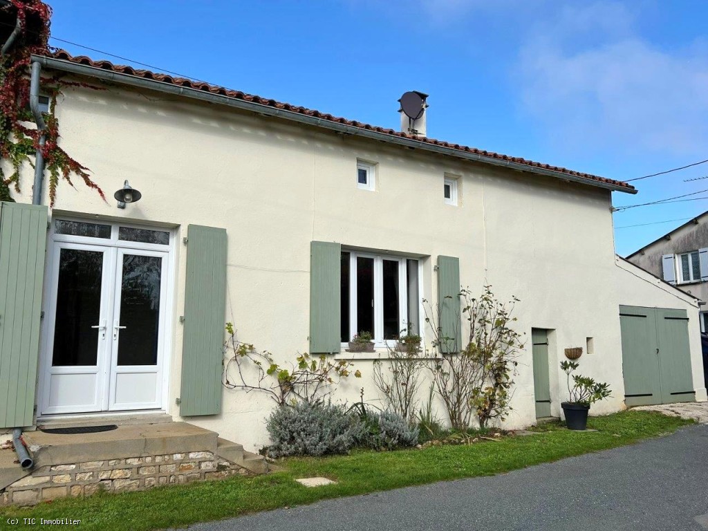 Property For Sale In Charente : 2 Bedrooms With Garden and Garage