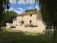 Renovated Flour Mill, Ideally Located in a Peaceful Setting On The River Charente