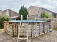 Charming Stone House with 5 Bedrooms, Garden and Pool - 10 Minutes from Ruffec