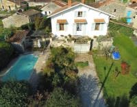 BEAUTIFUL VIEWS ! 4 Bedroom House For Sale In Charente with Swimming Pool