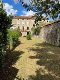 Former Postmaster's House With Gardens in Beautiful Nanteuil-en-Vallée
