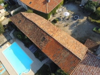 Attractive Stone Property with Gite, Swimming Pool And Outbuildings