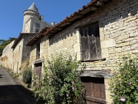 Charming Stone House with Courtyard and Barn in Picturesque Verteuil-sur-Charente