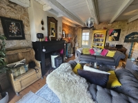 Beautiful Stone House in the Heart of the Picturesque Village of Nanteuil-en-Vallée