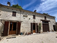 Pretty Stone Cottage In A Village Near To Mansle