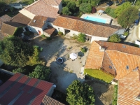 Attractive Stone Property with Gite, Swimming Pool And Outbuildings