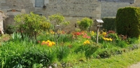 Beautiful Farmhouse with Outbuildings and Flower-filled Courtyard