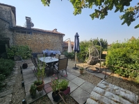 Beautiful Stone House in the Heart of the Picturesque Village of Nanteuil-en-Vallée