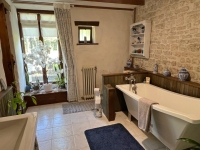 Attractive Character Stone House with Lovely Garden Close To Villefagnan