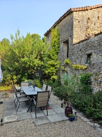 Beautiful Stone House in the Heart of the Picturesque Village of Nanteuil-en-Vallée