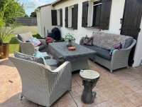 3-Bedroom Bungalow 3 Minutes from Sauzé-Vaussais