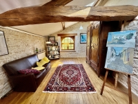 Superb Converted Barn near Ruffec with 2 Bedrooms, Garden and Orchard