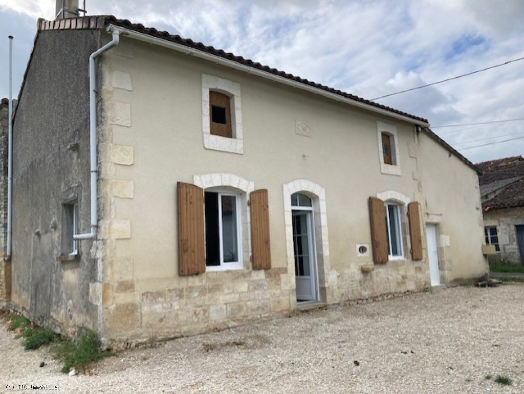 Pretty Stone House Near Ruffec