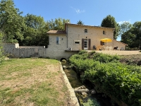 Renovated Flour Mill, Ideally Located in a Peaceful Setting On The River Charente