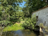 Renovated Flour Mill, Ideally Located in a Peaceful Setting On The River Charente