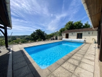 Incredible Views! Superb Stone House with Three Bedrooms and a Heated Saltwater Pool