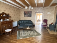 Pretty Stone House with Two Bedrooms in the Centre of Aunac