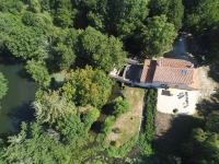 Renovated Flour Mill, Ideally Located in a Peaceful Setting On The River Charente