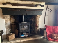 Magnificent Riverside Chaplain's House with second little house, outbuildings and garden