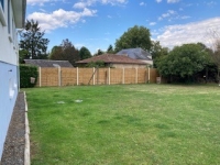 Pavillon sur Sous-sol avec Beau Jardin en Bordure de Charente